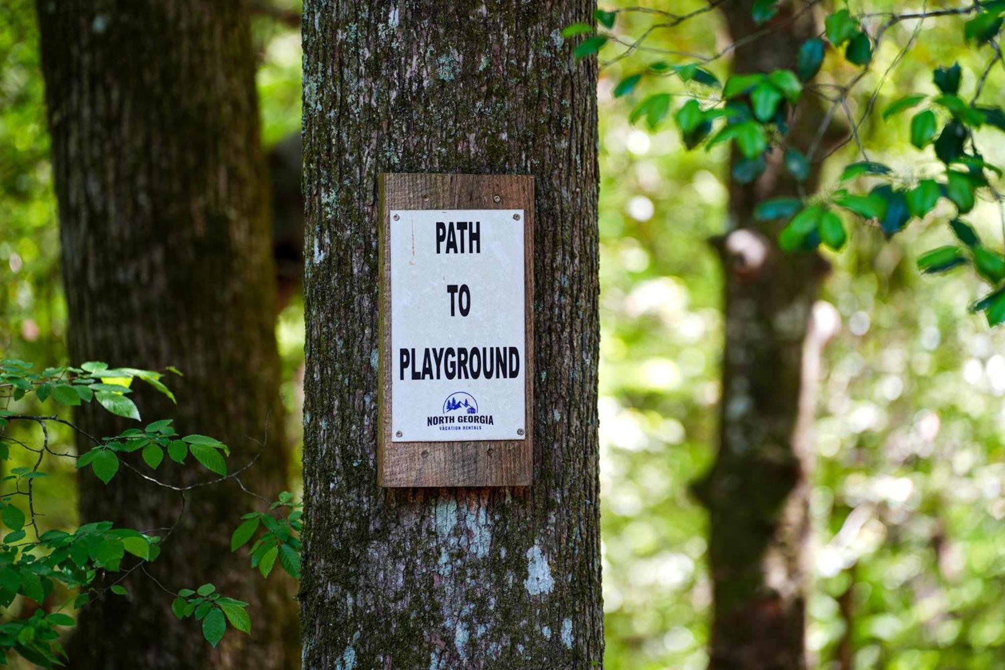 The Big Little Cabin - Hot Tub & Playground Dahlonega Dış mekan fotoğraf